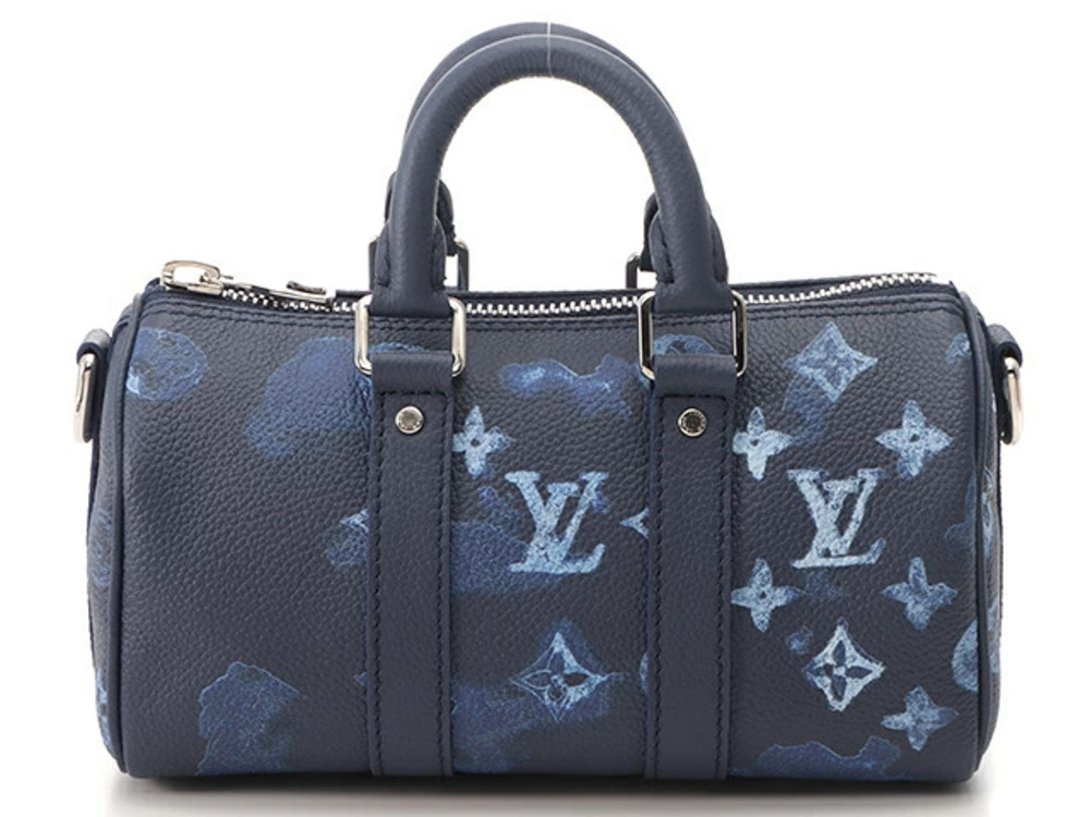 LOUIS VUITTON Keepall Monogram Watercolor Blue K